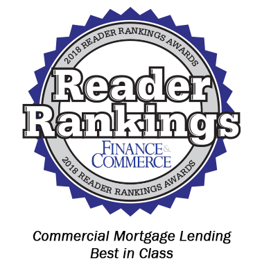 Finance & Commerce - 2018 Reader Rankings Awards - Commercial Mortgage Lending Best in Class