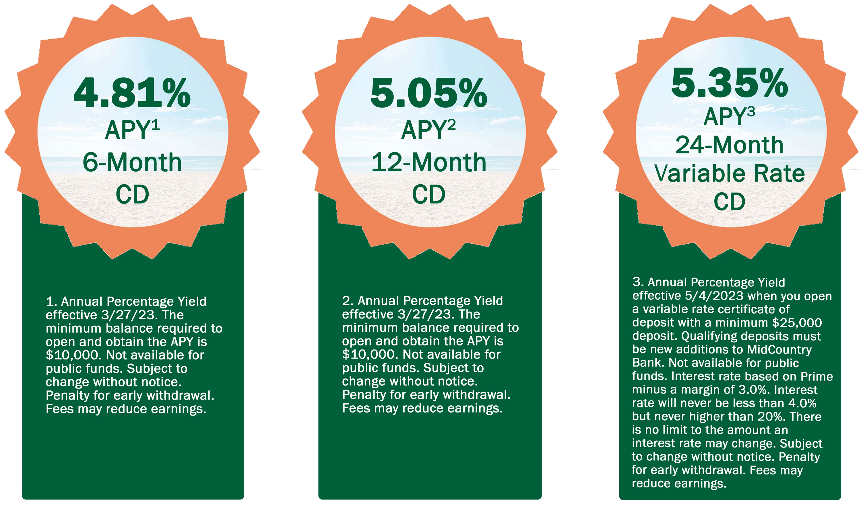 MidCountry Bank Special Offers. Contact us to learn more. 